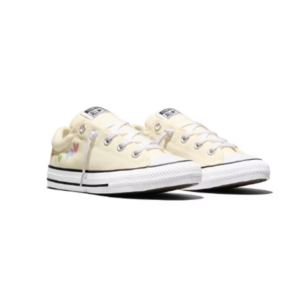 Converse CTAS Street Slip On Oxfords  Embroidered Flowers Size 7.5 #A19812F NWT